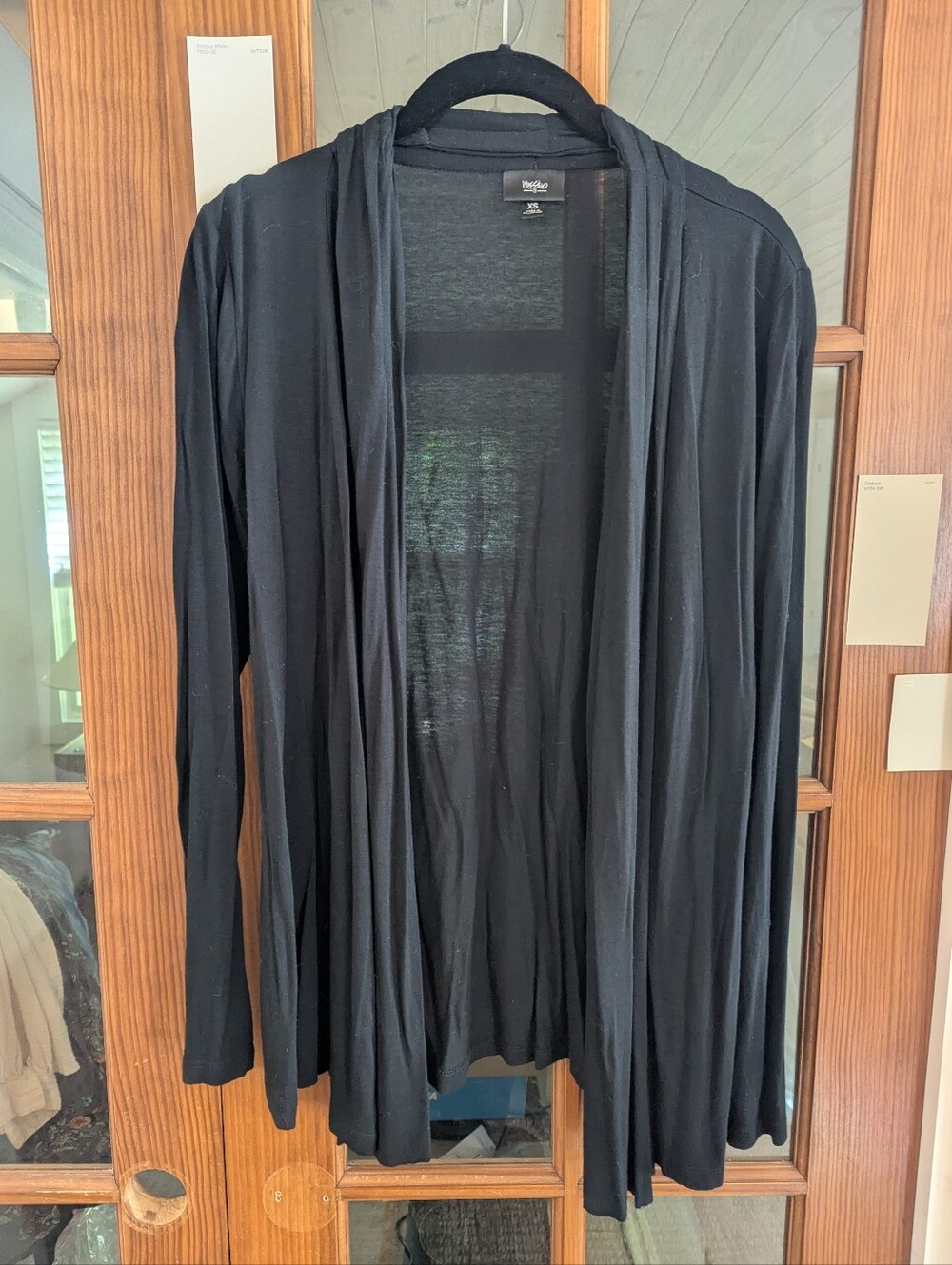Flowy Black Cardigan XS